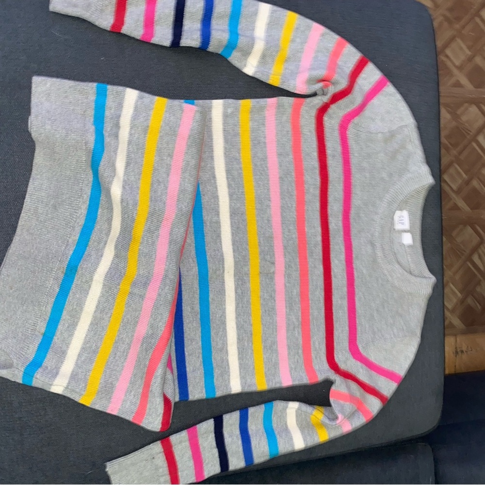 Gap Rainbow Sweater Shirt